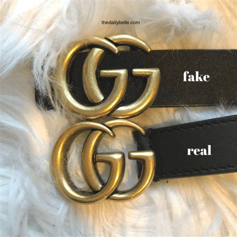 difference between a real gucci belt and fake|how to check gucci belt.